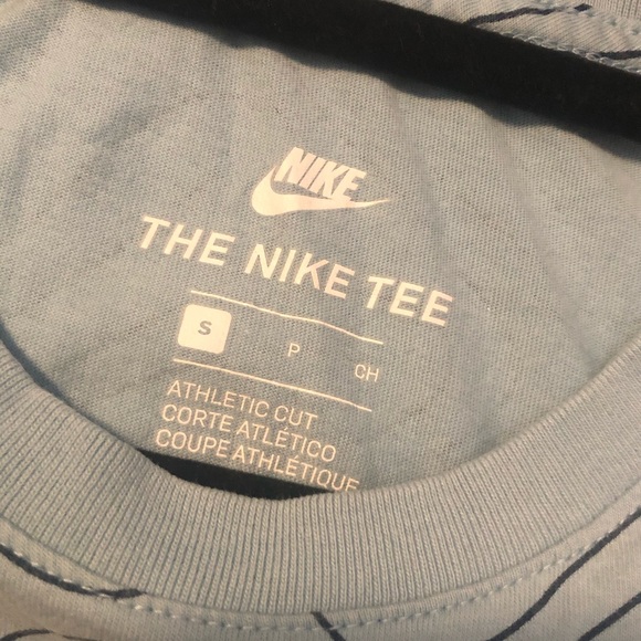 Nike Blue Swivel Design Tee - Picture 3 of 4